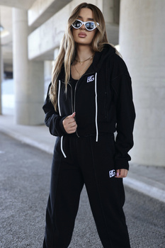 Bluza damska BG White | czarny