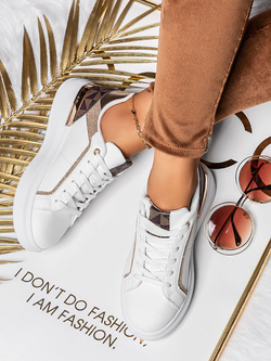 Damskie buty sportowe białe 22126B