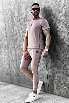 SPODNIE MĘSKIE BG ANTONIO | BEŻ