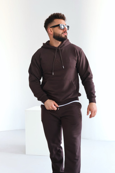 Bluza męska BG Kangoo | gorzka czekolada