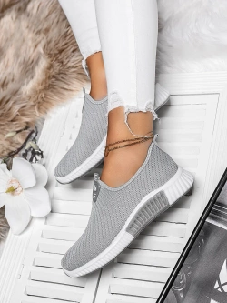 Damskie szare buty sportowe HQ501-26