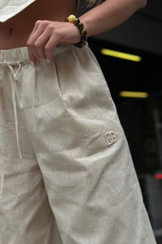 SPODNIE DAMSKIE BG FREE | BEŻ