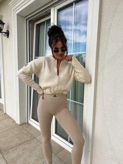 Bomberka MOHAIR - jasny beż