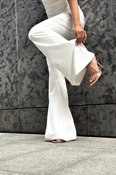 SPODNIE DAMSKIE BG FATALE | BIAŁY