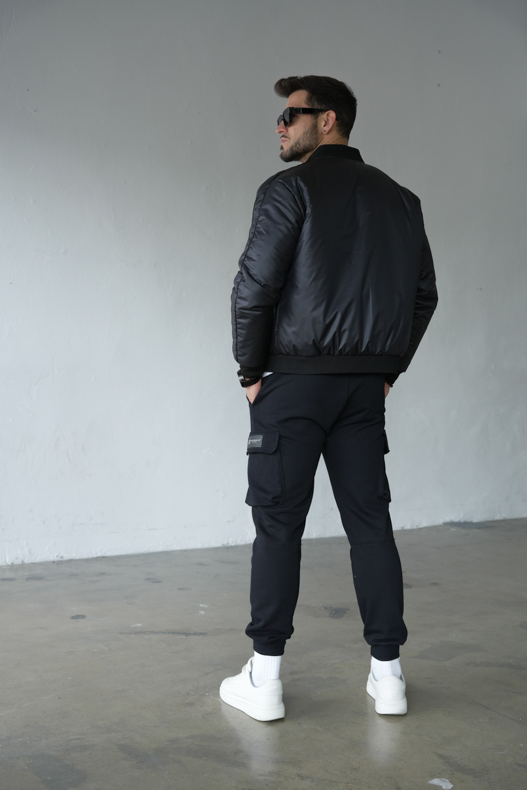 KURTKA MĘSKA BG MONEY | CZARNY