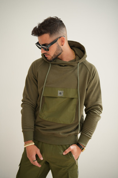 BLUZA MĘSKA BG TRIPPER | KHAKI