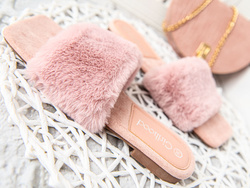 Damskie różowe klapki ST-31R