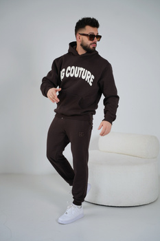 Bluza męska BG Tokio | gorzka czekolada