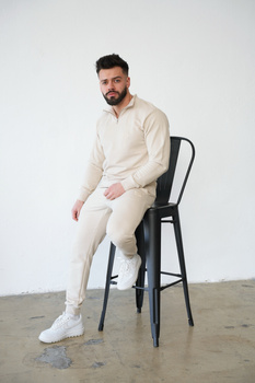 Bluza męska BG Berlin | jasny beż