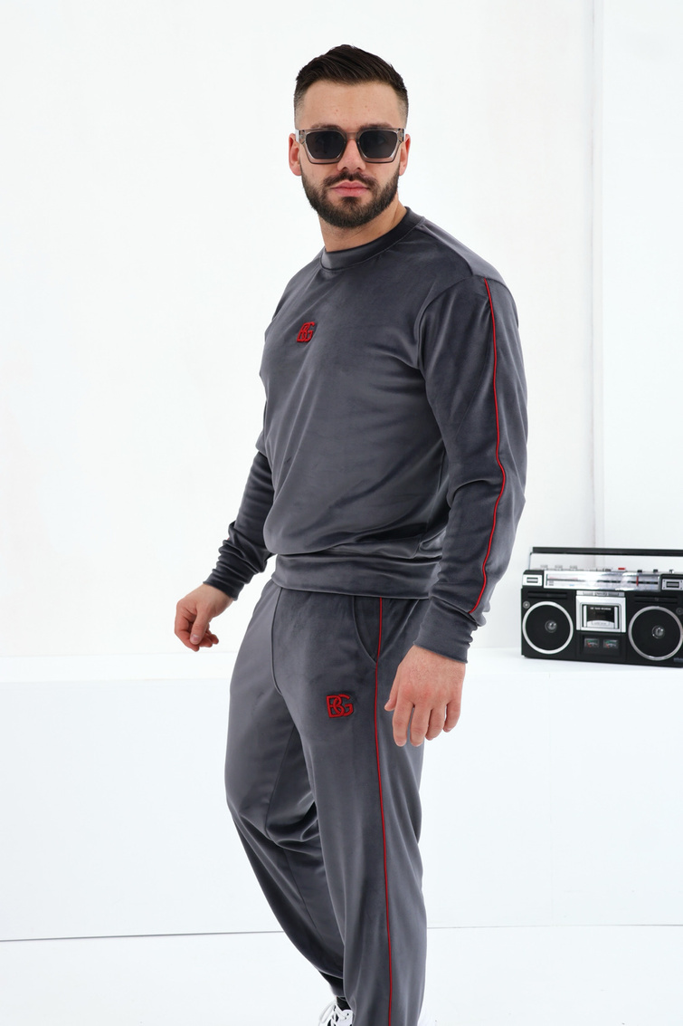 Dres męski BG Aero | grafit