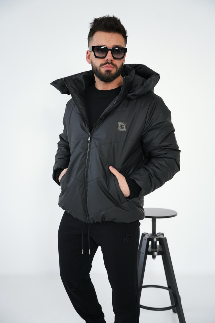 Kurtka męska BG Winter | czarny