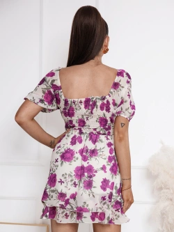 Krótka sukienka lekko rozkloszowana Santi