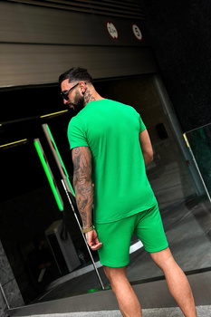 T-SHIRT MĘSKI BG BOND | ZIELONY