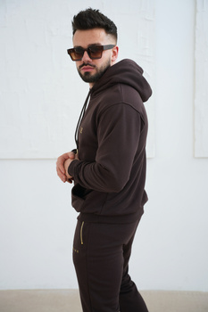 Bluza męska BG Gang | gorzka czekolada