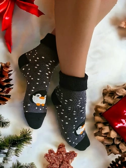 Damskie skarpetki Pingwin SKF05