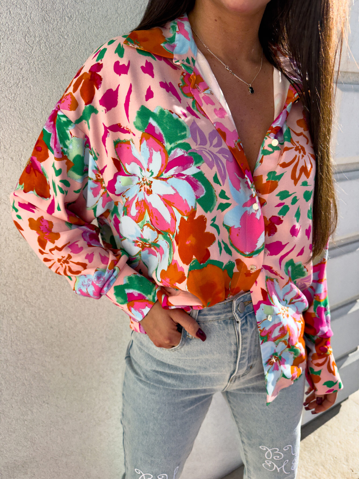 Koszula OVER SPRING – multikolor