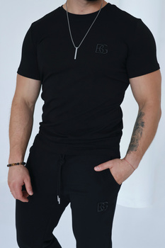 T-Shirt męski BG Bond | czarny