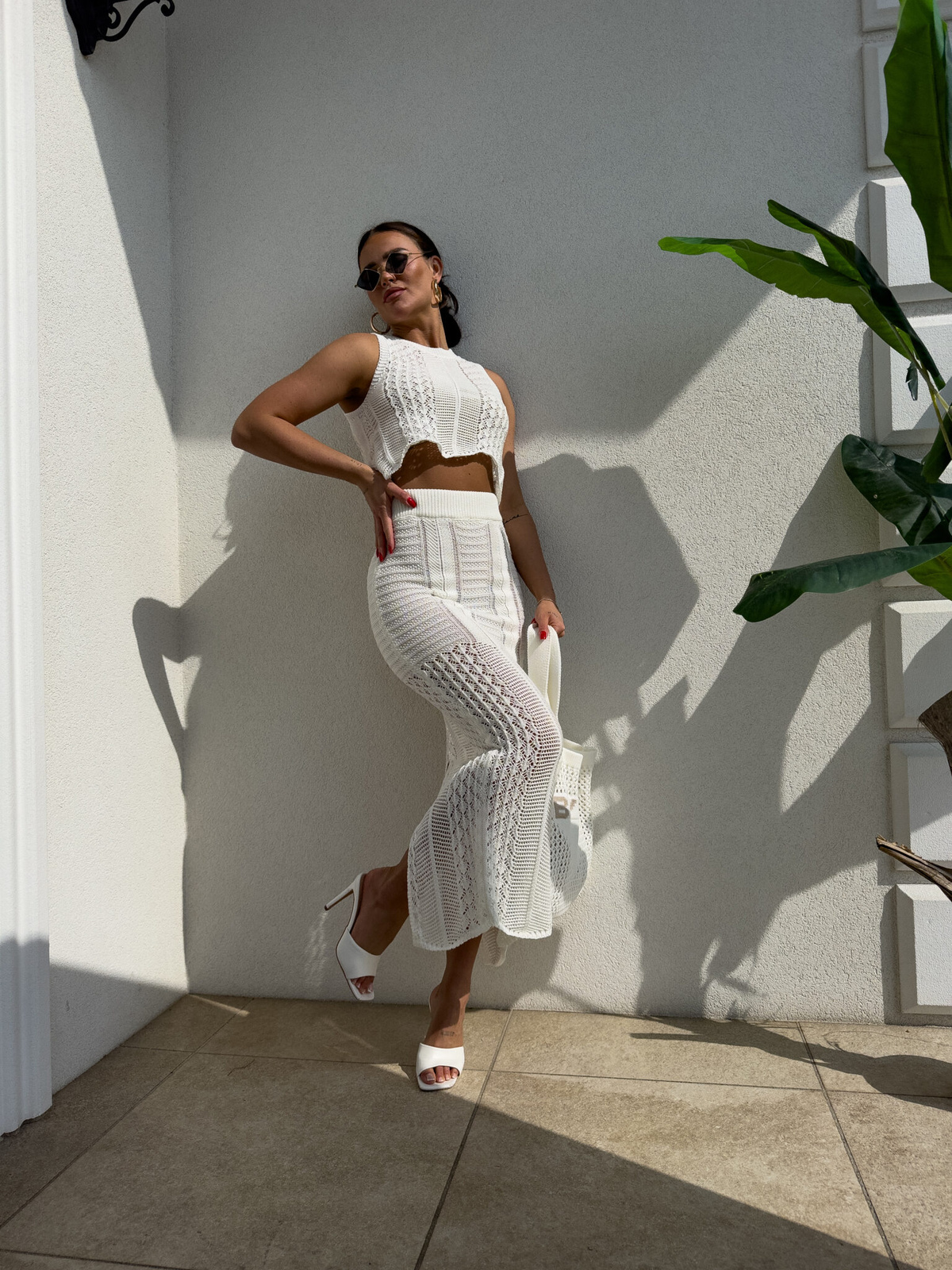 Komplet FLORIDA - ecru