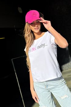 T-SHIRT DAMSKI BG BABY | BIAŁY
