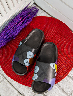 Damskie klapki czarne CK240