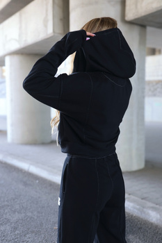 Bluza damska BG White | czarny