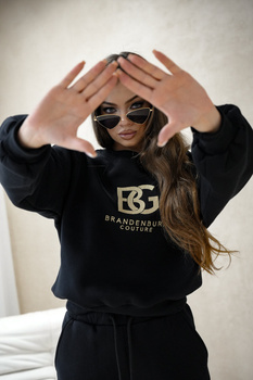 DRES DAMSKI BG CINAMOON | CZARNY