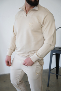 Bluza męska BG Berlin | jasny beż