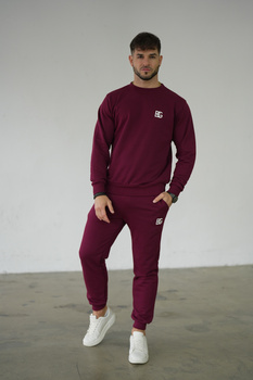 SPODNIE MĘSKIE BG BRAND | BORDOWY