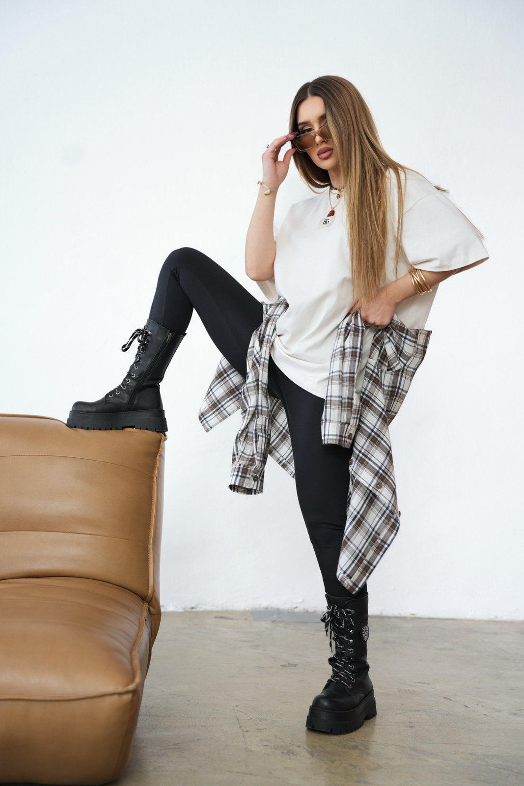 T-Shirt damski BG Only | kokos