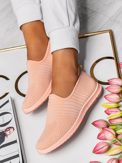 Damskie brzoskwiniowe buty sportowe DD223-16