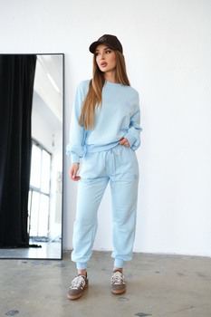 Spodnie damskie BG Brand | błękit