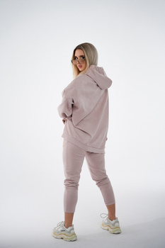 DRES BG ROYAL SUEDE BRANDENBURG COUTURE | RÓŻOWY