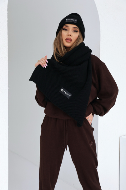 Szalik BG Bear | czarny