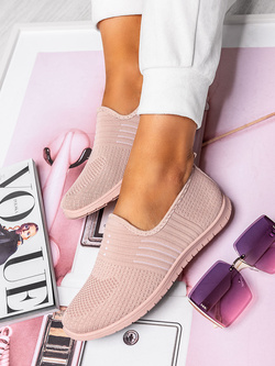 Damskie jasnoróżowe buty sportowe DD223-11