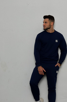 BLUZA MĘSKA BG BASIC | GRANAT