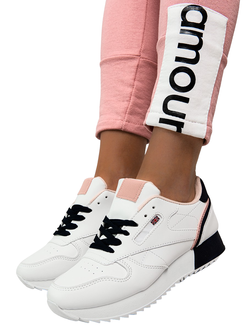 Damskie buty sportowe białe BK938-6B