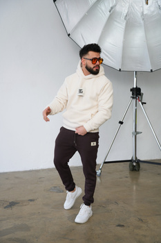 Bluza męska BG North | krem