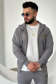 BLUZA MĘSKA BG SLAP | SZARY