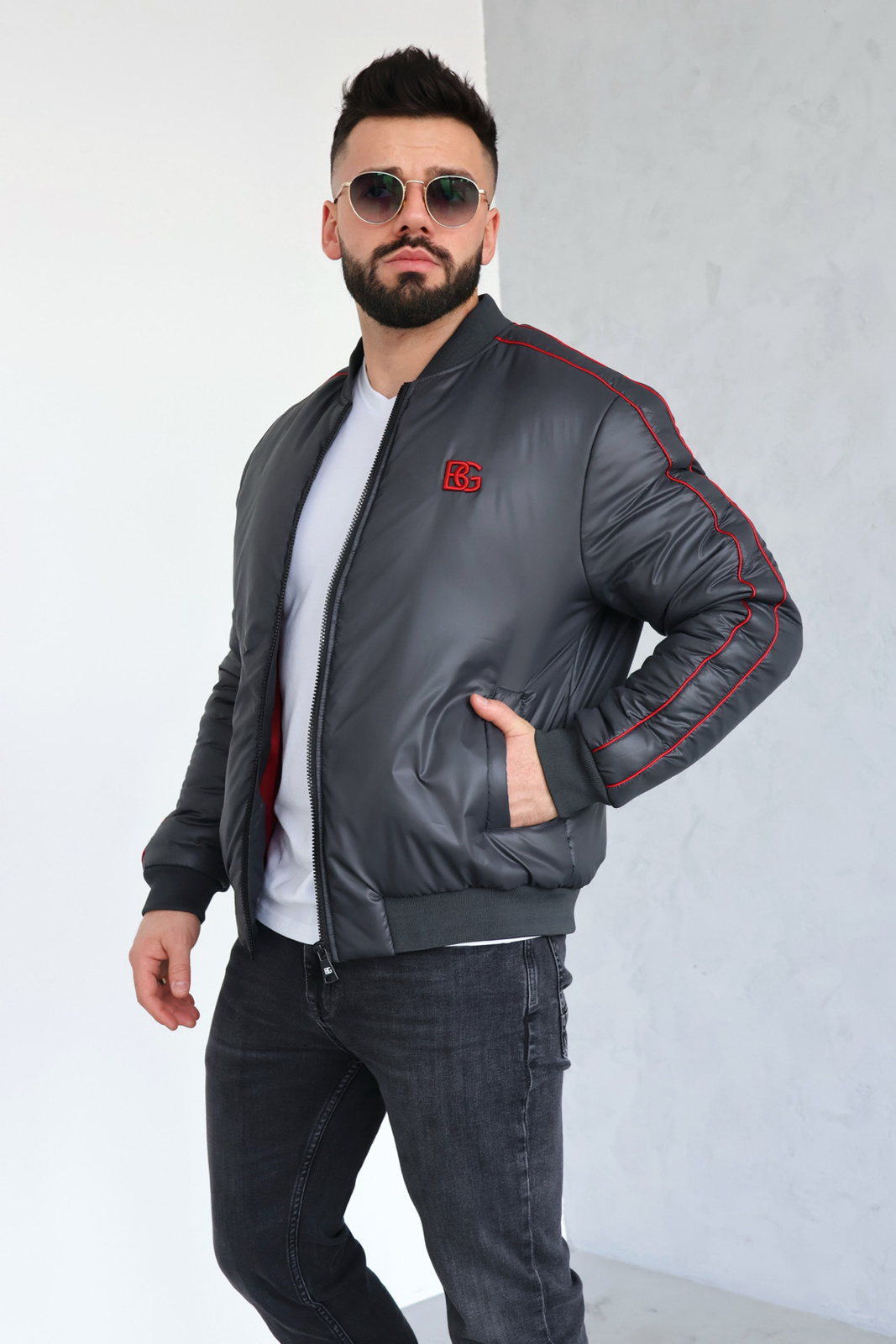 Kurtka męska BG Parade | grafit