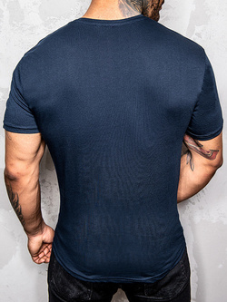 Męski t-shirt granatowy TSK7