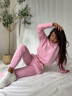 Komplet LOUIS - jasny róż