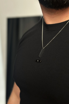 T-SHIRT MĘSKI BG BLADE | CZARNY