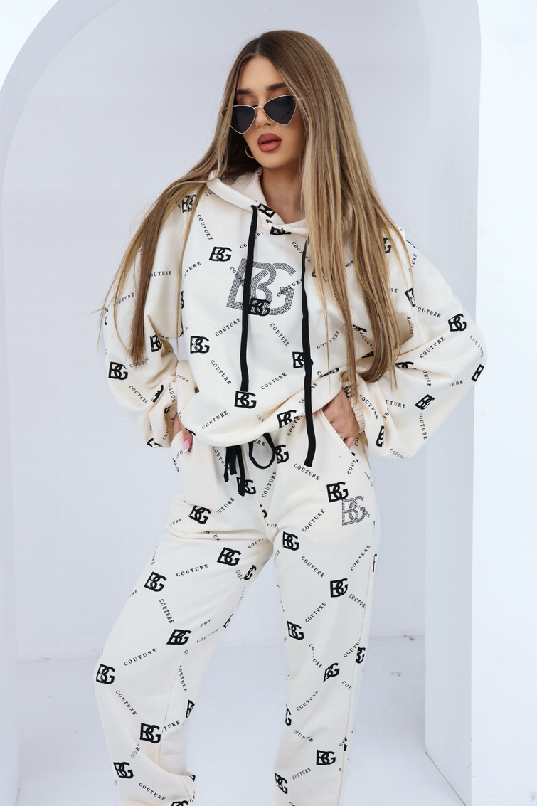 Dres damski BG Holo | wanilia-czarny