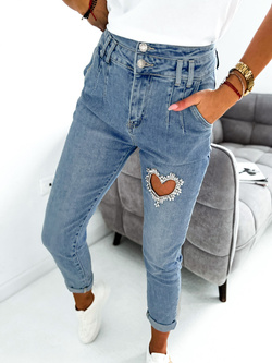 Damskie spodnie jeansowe BF102