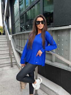 Damski sweter lazurowy 82221LA