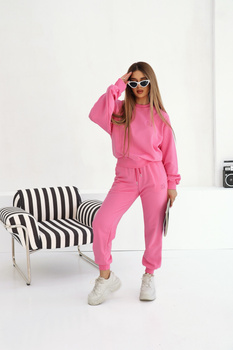 Spodnie damskie BG Brand | róż barbie