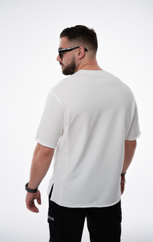 T-SHIRT MĘSKI BG BRANDENBURG LAMAR | BIAŁY