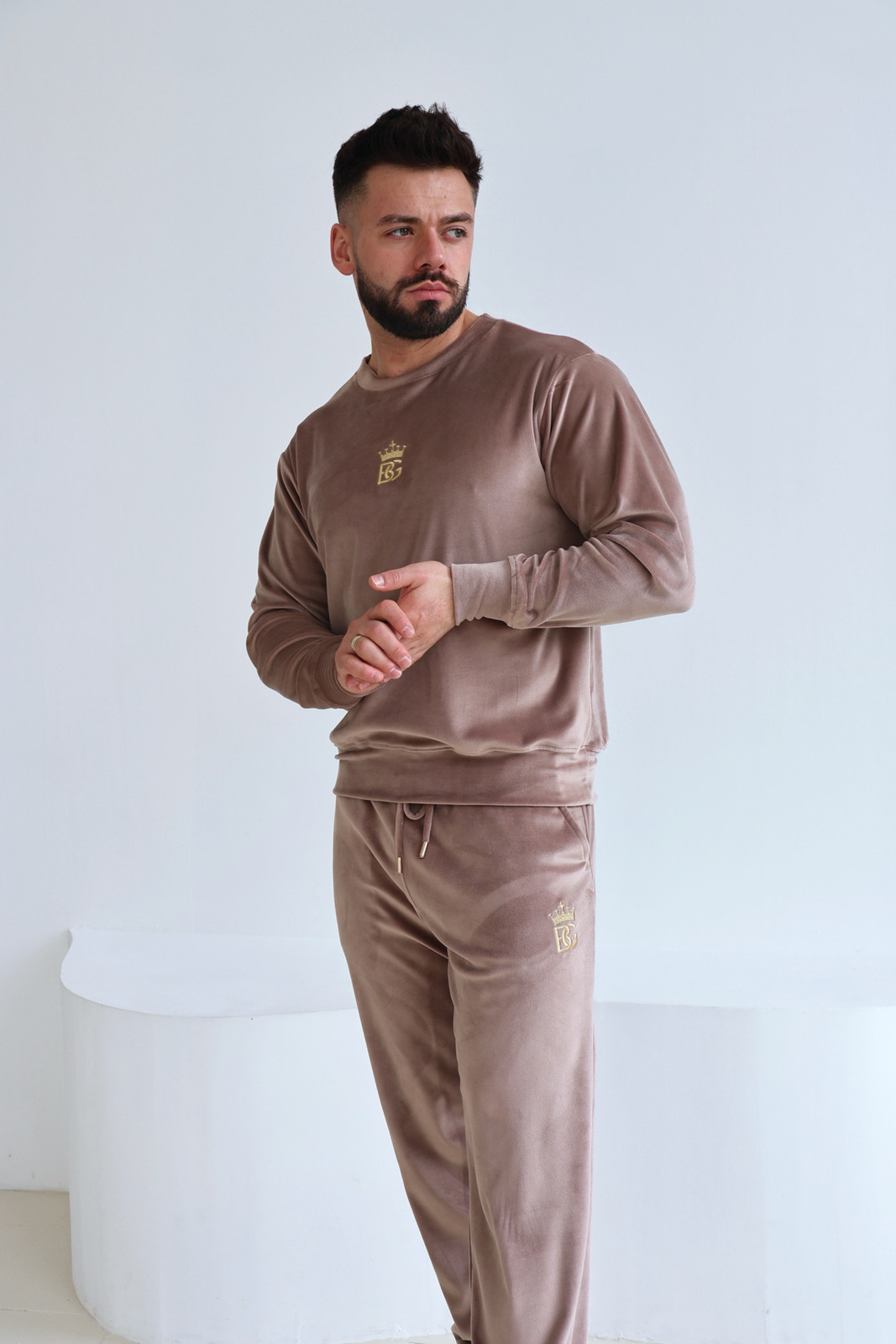 Dres męski BG Palace | szampan