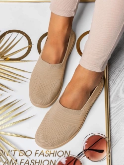 Damskie ciemnobeżowe buty sportowe DD218-63