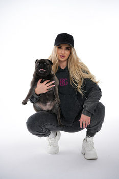 DRES DAMSKI BG AURA BRANDENBURG COUTURE | CIEMNOSZARY